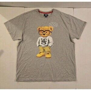 Hustle Gang Preppy Bear Size 3XL T-Shirt
